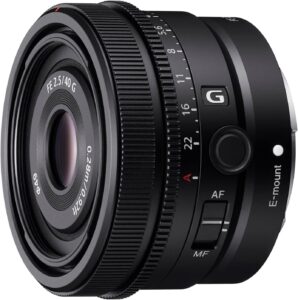 Sony-FE-40mm-F2.5-G-voorkant