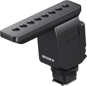 Sony-Richtmicrofoon-voorkant.